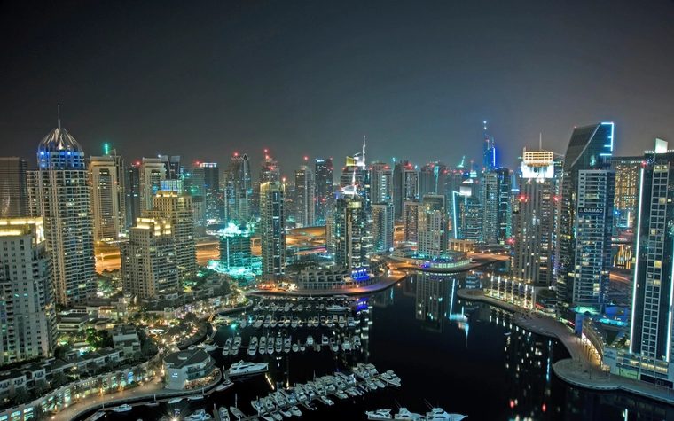 Marina Glow Dubai, Dubai Marina